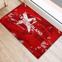 Switzerland Football 2024 Rubber Doormat Trophy Wing Style - Wonder Print Shop