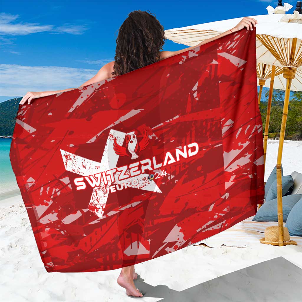 Switzerland Football 2024 Sarong Trophy Wing Style - Wonder Print Shop