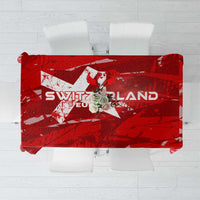 Switzerland Football 2024 Tablecloth Trophy Wing Style - Wonder Print Shop