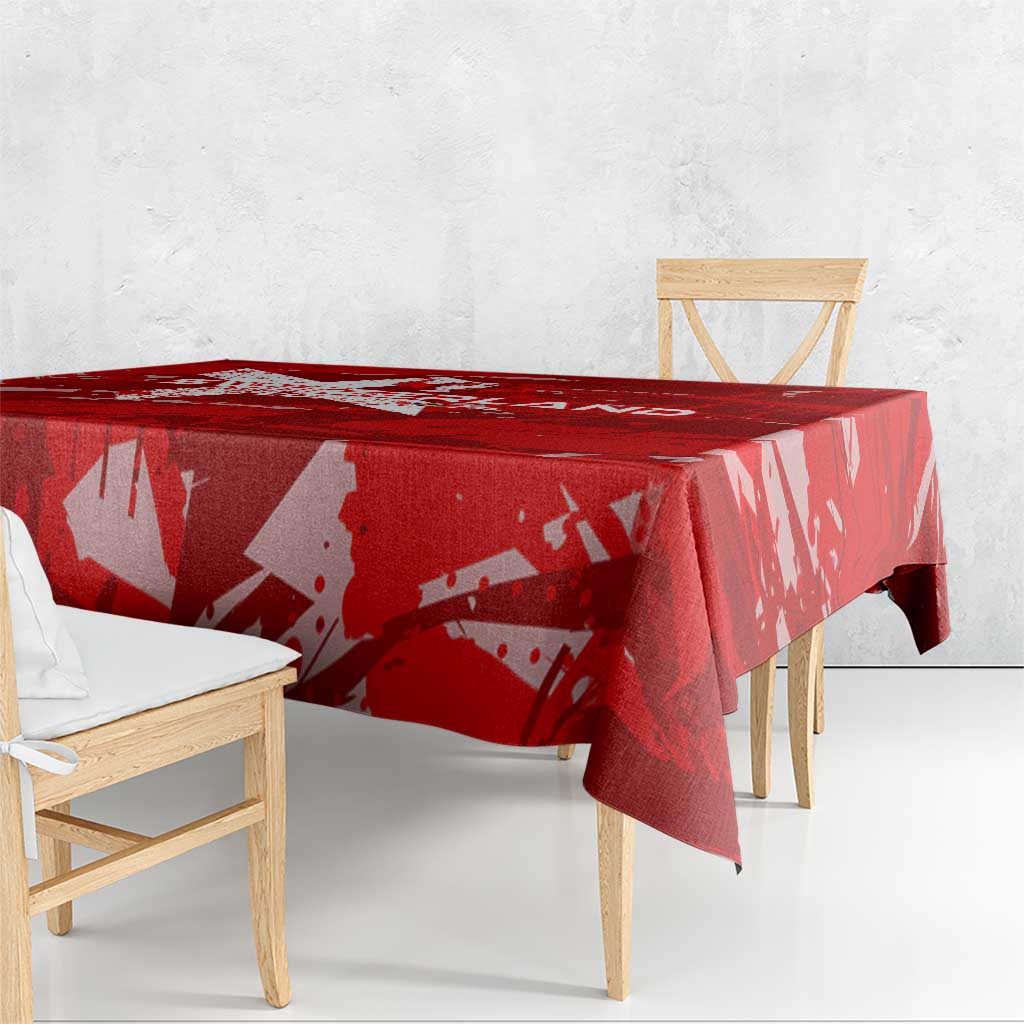 Switzerland Football 2024 Tablecloth Trophy Wing Style - Wonder Print Shop
