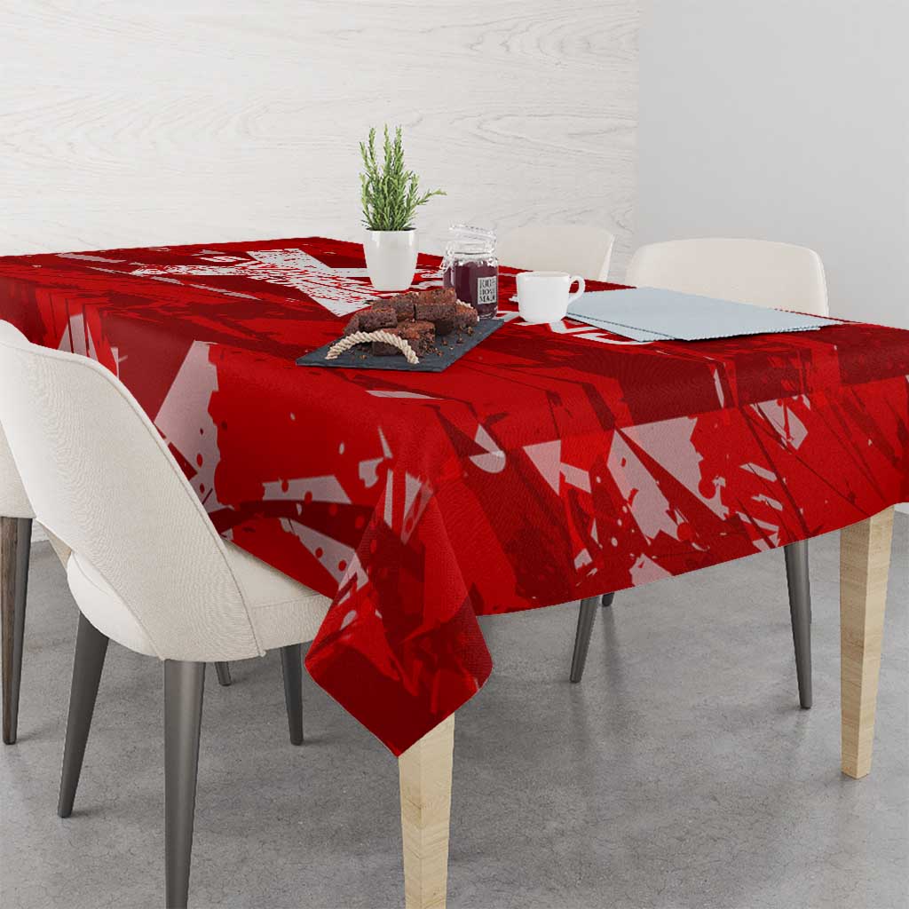 Switzerland Football 2024 Tablecloth Trophy Wing Style - Wonder Print Shop