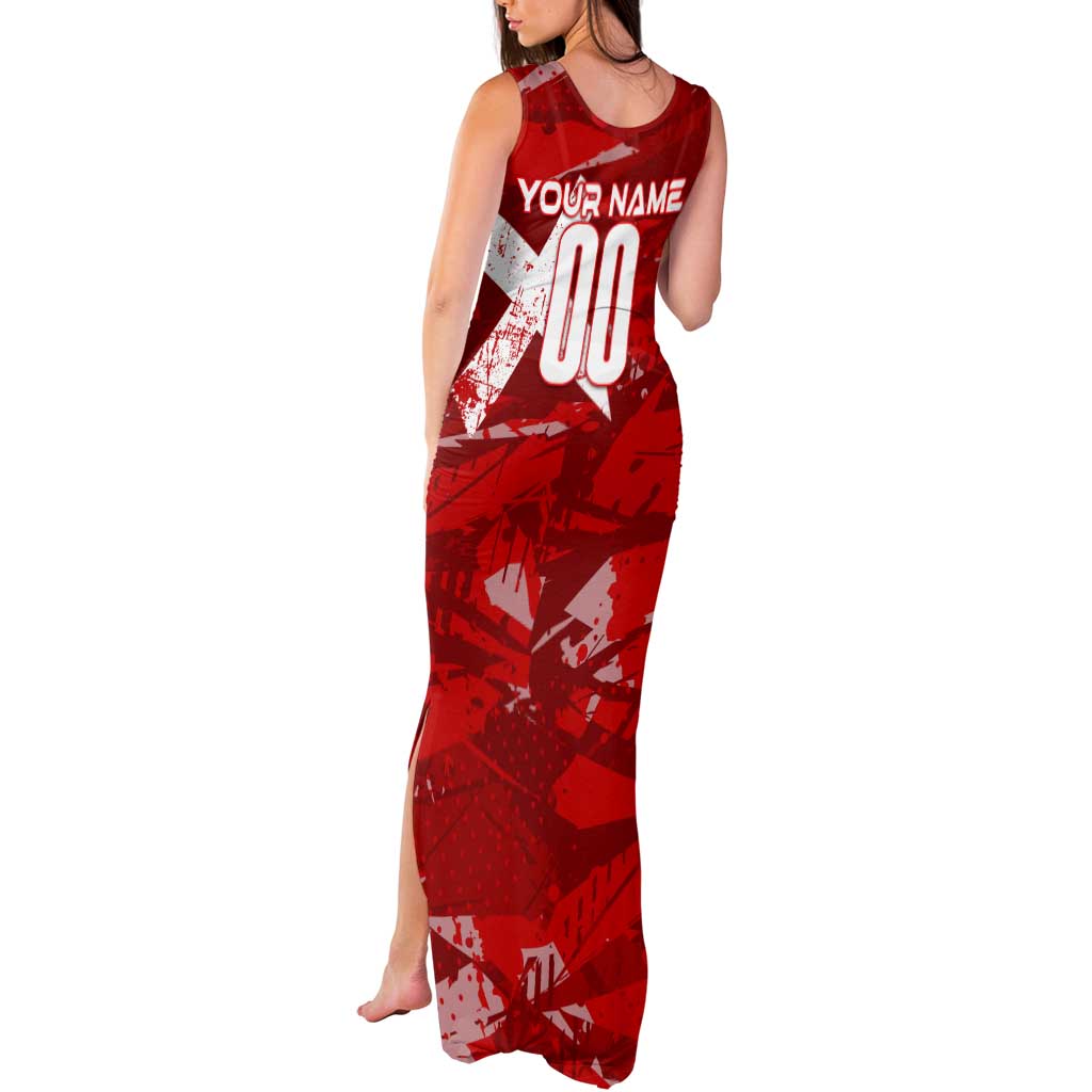 Personalized Switzerland Football 2024 Tank Maxi Dress Trophy Wing Style - Wonder Print Shop