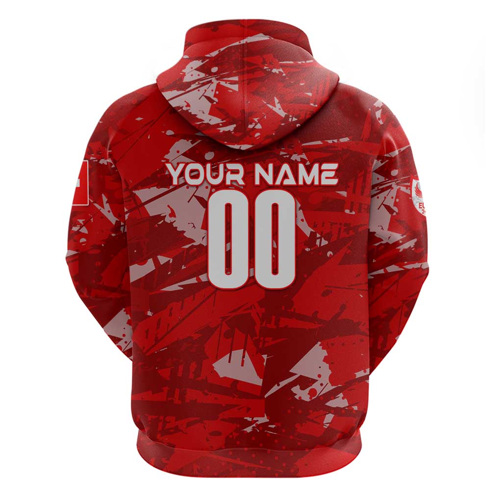 Personalized Switzerland Football 2024 Zip Hoodie Trophy Wing Style - Wonder Print Shop