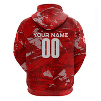 Personalized Switzerland Football 2024 Zip Hoodie Trophy Wing Style - Wonder Print Shop