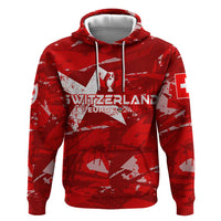Personalized Switzerland Football 2024 Zip Hoodie Trophy Wing Style - Wonder Print Shop