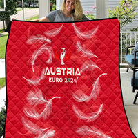 Austria Football 2024 Quilt Trophy Wing Style - Wonder Print Shop