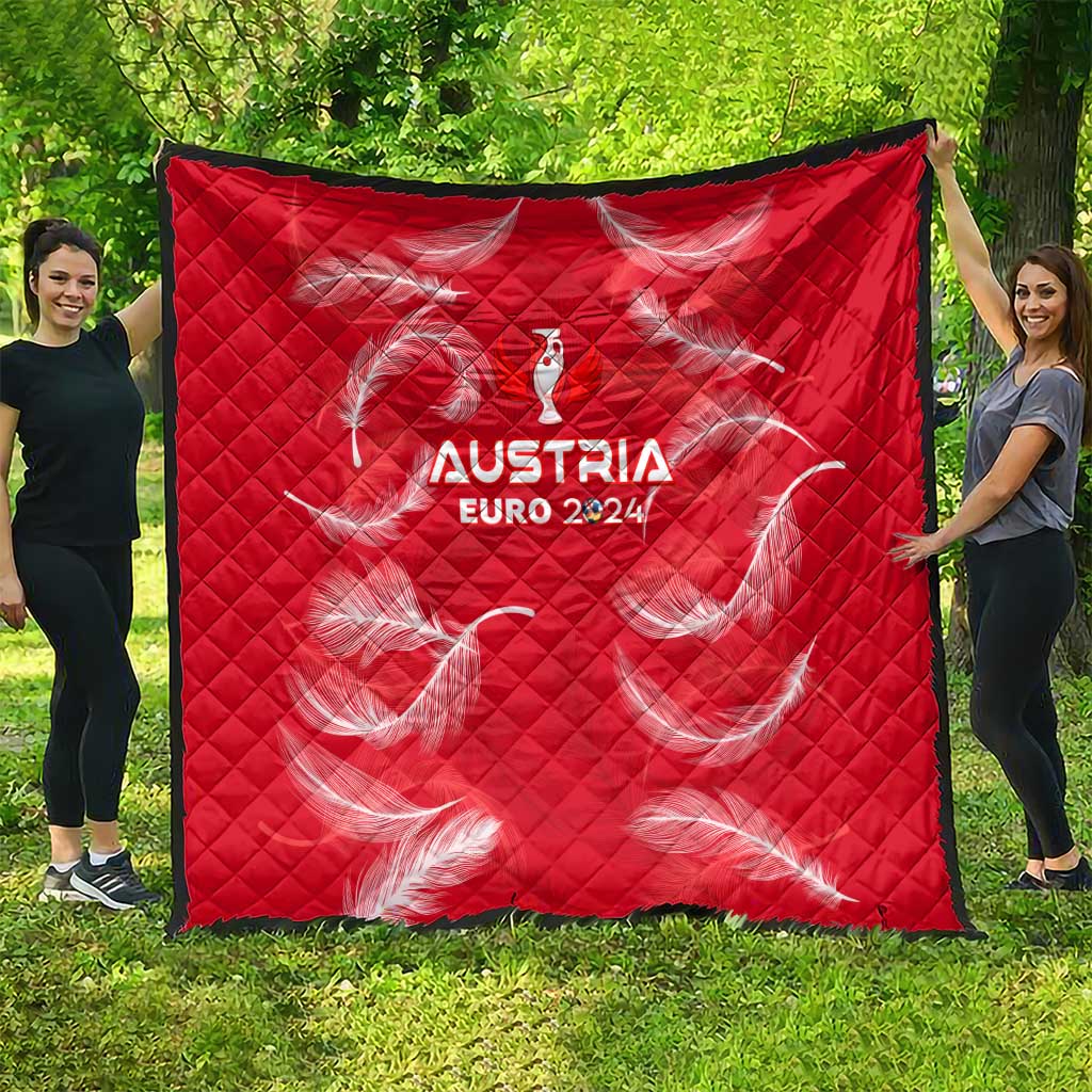 Austria Football 2024 Quilt Trophy Wing Style - Wonder Print Shop