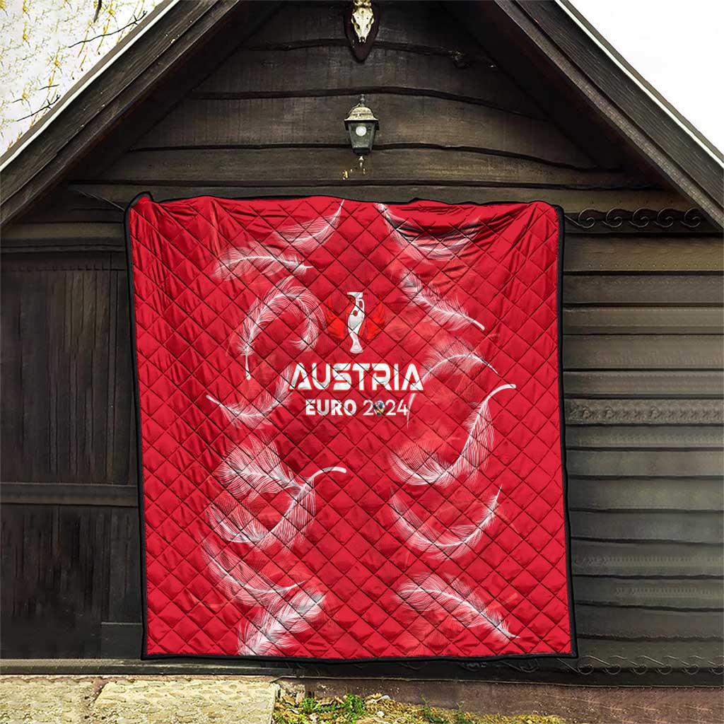 Austria Football 2024 Quilt Trophy Wing Style - Wonder Print Shop