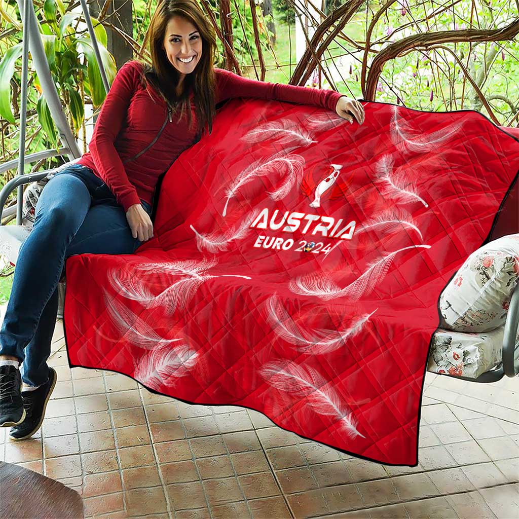 Austria Football 2024 Quilt Trophy Wing Style - Wonder Print Shop