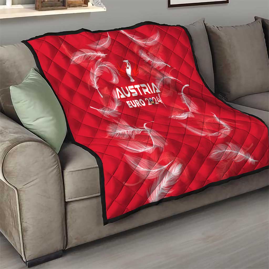 Austria Football 2024 Quilt Trophy Wing Style - Wonder Print Shop