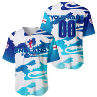 Personalized England Football 2024 Baseball Jersey Trophy Wing Style - Wonder Print Shop