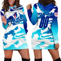 Personalized England Football 2024 Hoodie Dress Trophy Wing Style - Wonder Print Shop