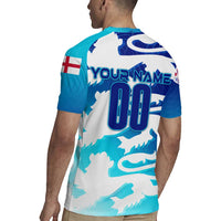 Personalized England Football 2024 Rugby Jersey Trophy Wing Style - Wonder Print Shop