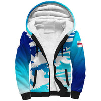 Personalized England Football 2024 Sherpa Hoodie Trophy Wing Style - Wonder Print Shop