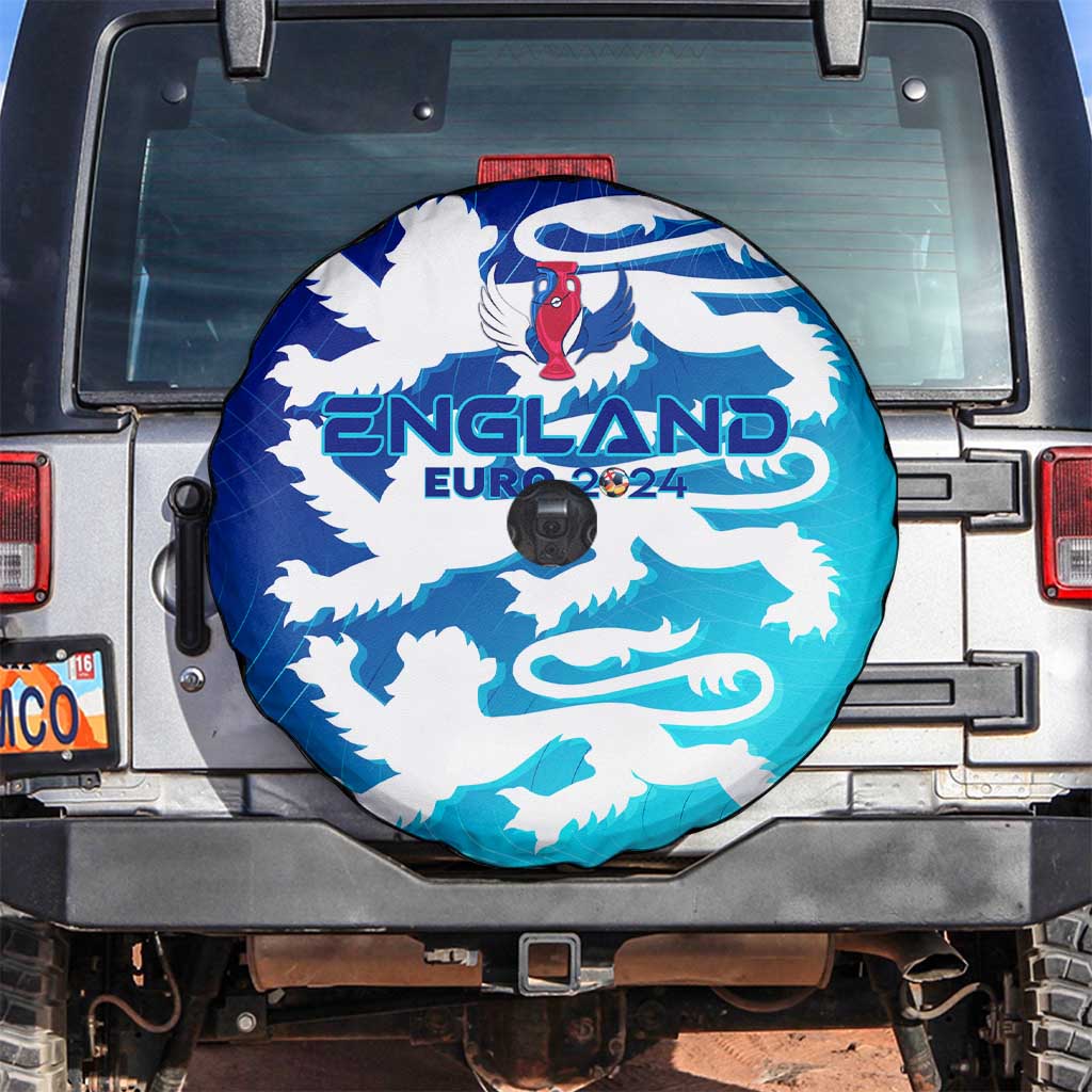 England Football 2024 Spare Tire Cover Trophy Wing Style - Wonder Print Shop