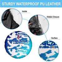 England Football 2024 Spare Tire Cover Trophy Wing Style - Wonder Print Shop