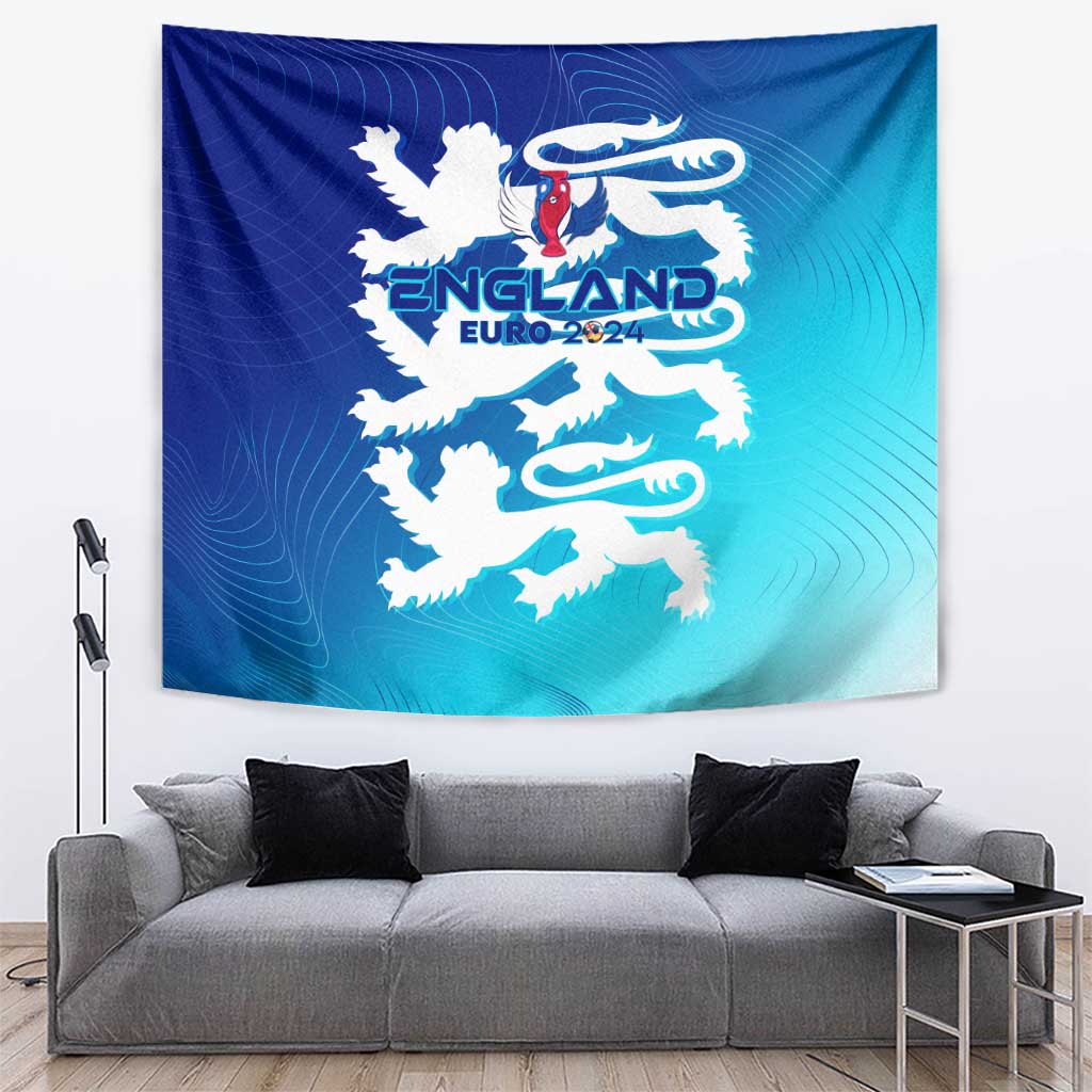 England Football 2024 Tapestry Trophy Wing Style - Wonder Print Shop