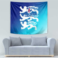 England Football 2024 Tapestry Trophy Wing Style - Wonder Print Shop