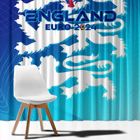 England Football 2024 Window Curtain Trophy Wing Style - Wonder Print Shop
