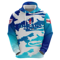 Personalized England Football 2024 Zip Hoodie Trophy Wing Style - Wonder Print Shop