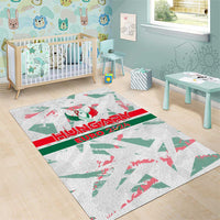 Hungary Football 2024 Area Rug Trophy Wing Style - Wonder Print Shop