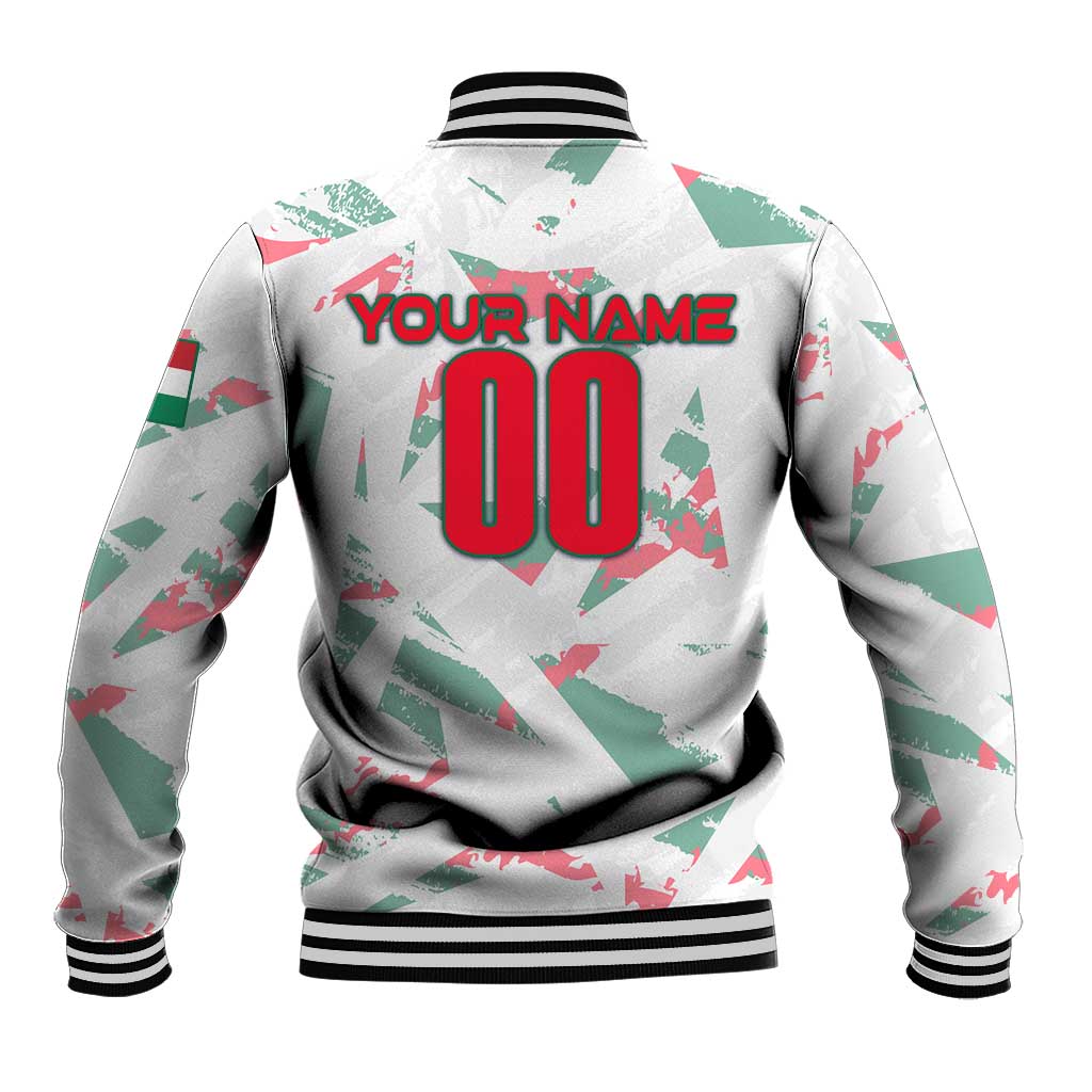 Personalized Hungary Football 2024 Baseball Jacket Trophy Wing Style - Wonder Print Shop