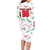 Personalized Hungary Football 2024 Family Matching Long Sleeve Bodycon Dress and Hawaiian Shirt Trophy Wing Style - Wonder Print Shop