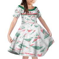 Personalized Hungary Football 2024 Family Matching Off Shoulder Maxi Dress and Hawaiian Shirt Trophy Wing Style - Wonder Print Shop