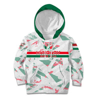 Personalized Hungary Football 2024 Kid Hoodie Trophy Wing Style - Wonder Print Shop