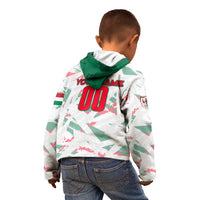 Personalized Hungary Football 2024 Kid Hoodie Trophy Wing Style - Wonder Print Shop