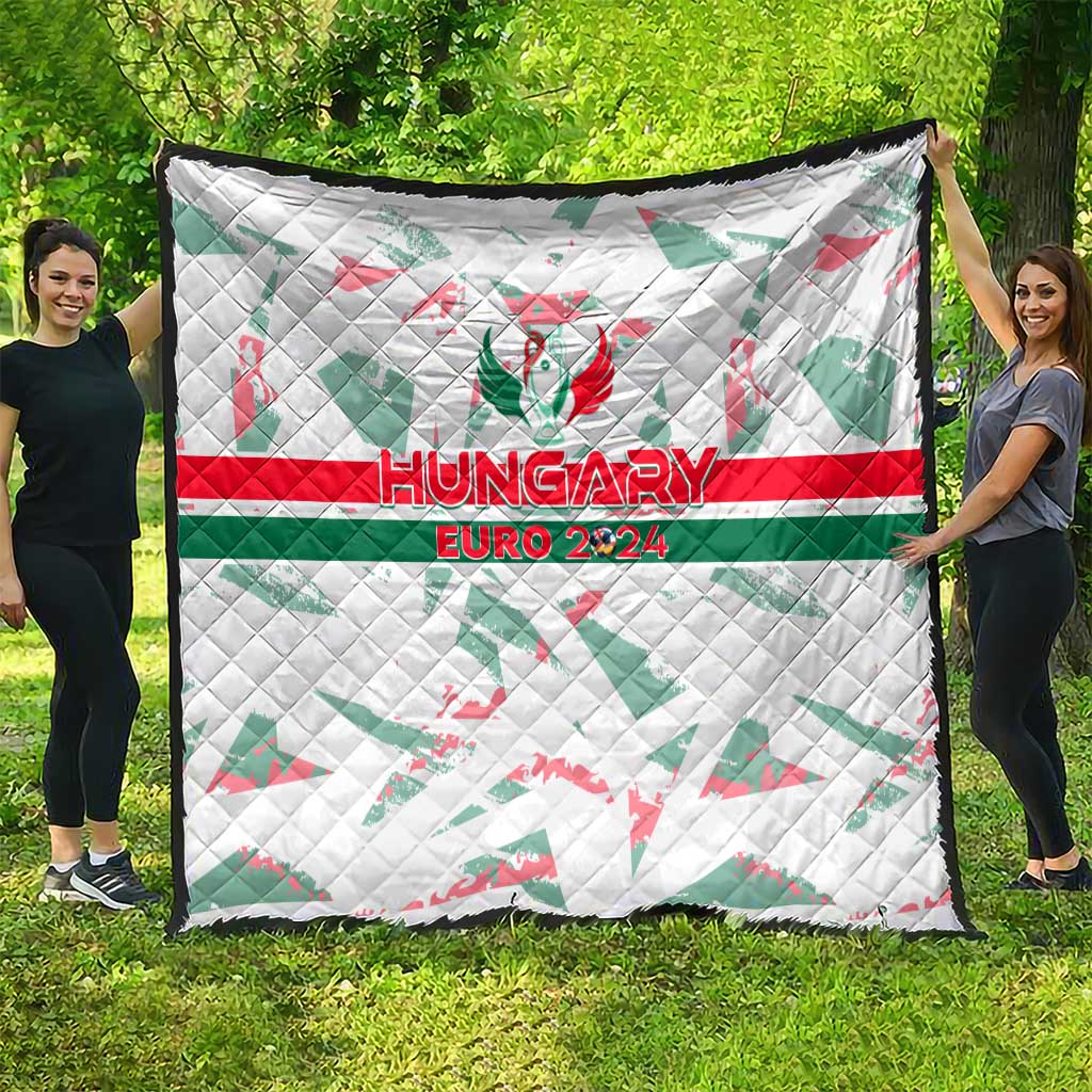 Hungary Football 2024 Quilt Trophy Wing Style - Wonder Print Shop