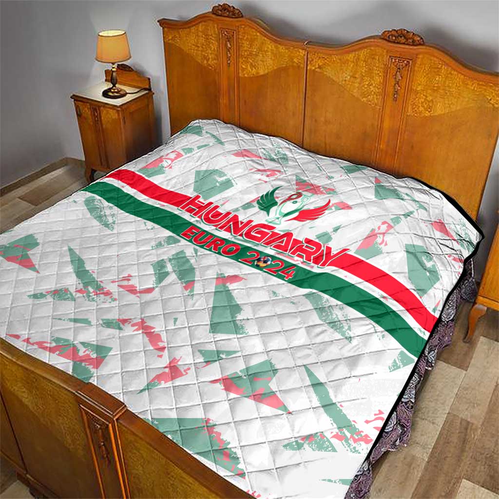 Hungary Football 2024 Quilt Trophy Wing Style - Wonder Print Shop