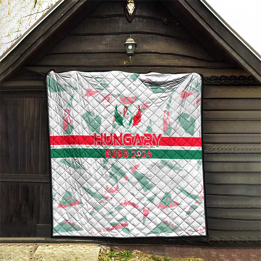 Hungary Football 2024 Quilt Trophy Wing Style - Wonder Print Shop
