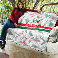 Hungary Football 2024 Quilt Trophy Wing Style - Wonder Print Shop