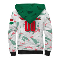 Personalized Hungary Football 2024 Sherpa Hoodie Trophy Wing Style - Wonder Print Shop
