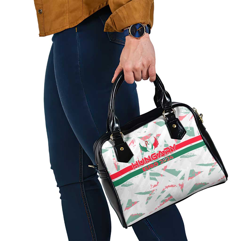 Hungary Football 2024 Shoulder Handbag Trophy Wing Style