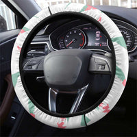 Hungary Football 2024 Steering Wheel Cover Trophy Wing Style - Wonder Print Shop