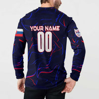Personalized Slovakia Football 2024 Button Sweatshirt Trophy Wing Style - Wonder Print Shop