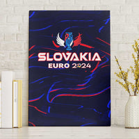 Slovakia Football 2024 Canvas Wall Art Trophy Wing Style - Wonder Print Shop