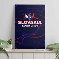 Slovakia Football 2024 Canvas Wall Art Trophy Wing Style - Wonder Print Shop