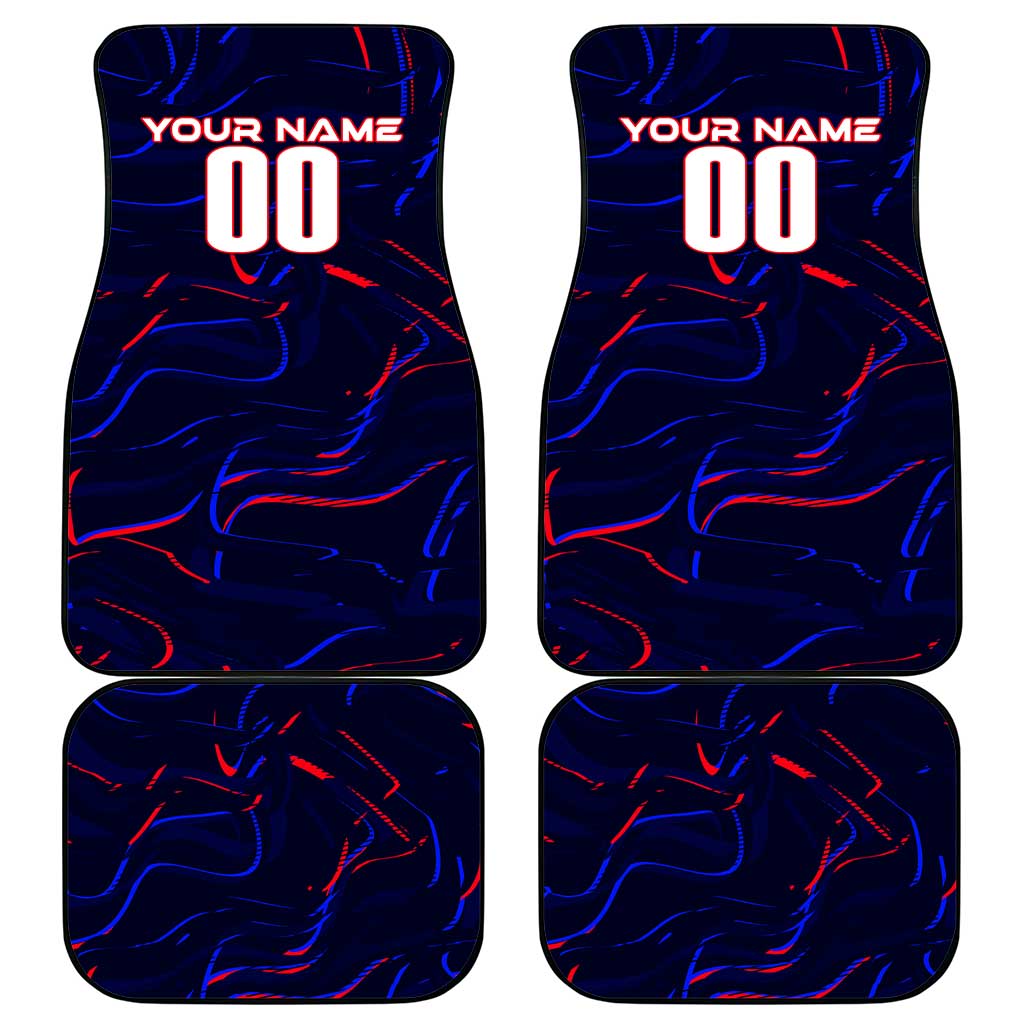 Slovakia Football 2024 Car Mats Trophy Wing Style - Wonder Print Shop