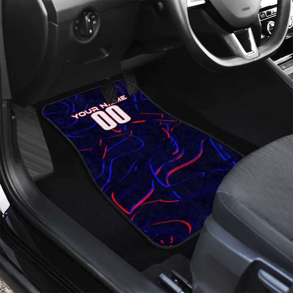 Slovakia Football 2024 Car Mats Trophy Wing Style - Wonder Print Shop