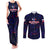 Personalized Slovakia Football 2024 Couples Matching Tank Maxi Dress and Long Sleeve Button Shirt Trophy Wing Style - Wonder Print Shop