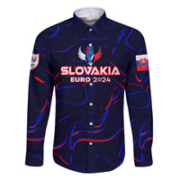 Personalized Slovakia Football 2024 Family Matching Off Shoulder Short Dress and Hawaiian Shirt Trophy Wing Style - Wonder Print Shop