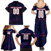 Personalized Slovakia Football 2024 Family Matching Summer Maxi Dress and Hawaiian Shirt Trophy Wing Style - Wonder Print Shop