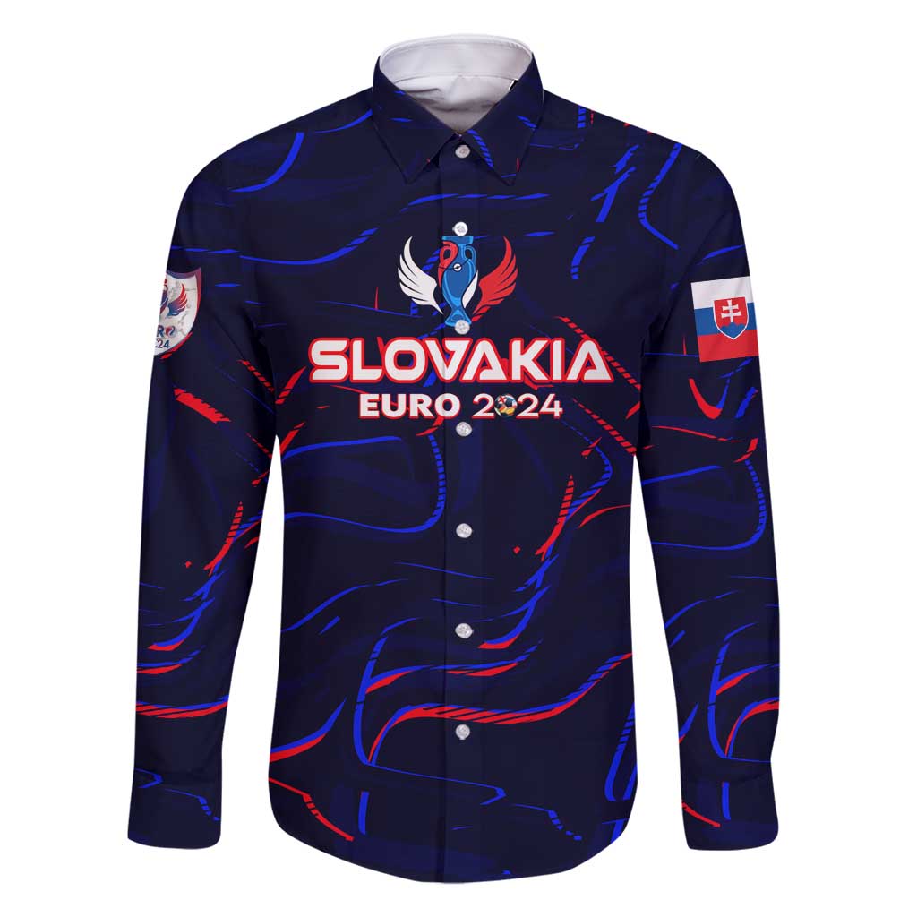 Personalized Slovakia Football 2024 Family Matching Summer Maxi Dress and Hawaiian Shirt Trophy Wing Style - Wonder Print Shop