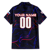 Personalized Slovakia Football 2024 Hawaiian Shirt Trophy Wing Style - Wonder Print Shop