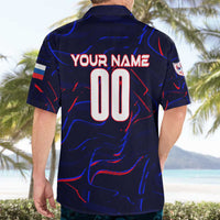 Personalized Slovakia Football 2024 Hawaiian Shirt Trophy Wing Style - Wonder Print Shop