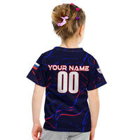 Personalized Slovakia Football 2024 Kid T Shirt Trophy Wing Style - Wonder Print Shop