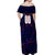 Personalized Slovakia Football 2024 Off Shoulder Maxi Dress Trophy Wing Style - Wonder Print Shop